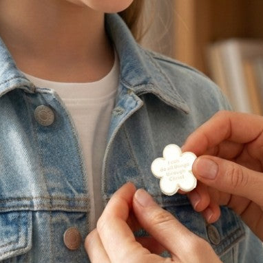 Faith & Style – Uplifting Medal Enamel Pin