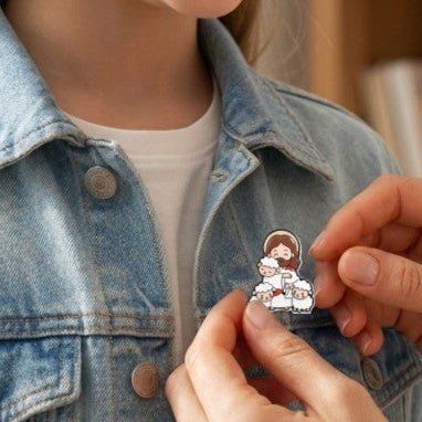 Faith & Style – Uplifting Medal Enamel Pin