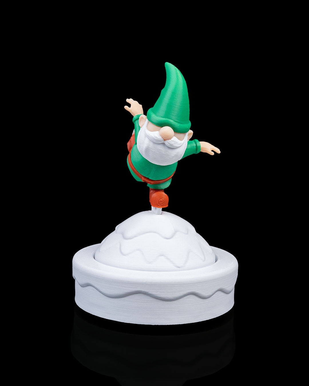 Uplifting Gnome Skater