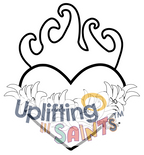 Hearts of Jesus, MAry & Saint Joseph DIGITAL DOWNLOAD UpliftingLilSaints COMBO