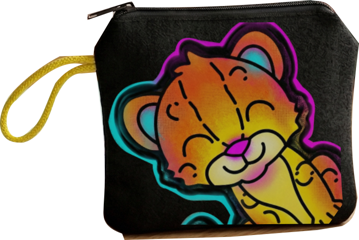 Felt Pouch 3.75" x 3.25" with Uplifting Print