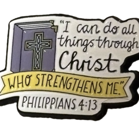 Faith & Style – Uplifting Medal Enamel Pin