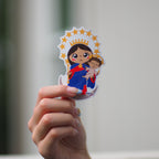 Uplifting Lil Saints Sticker (3.5 Inches Tall)