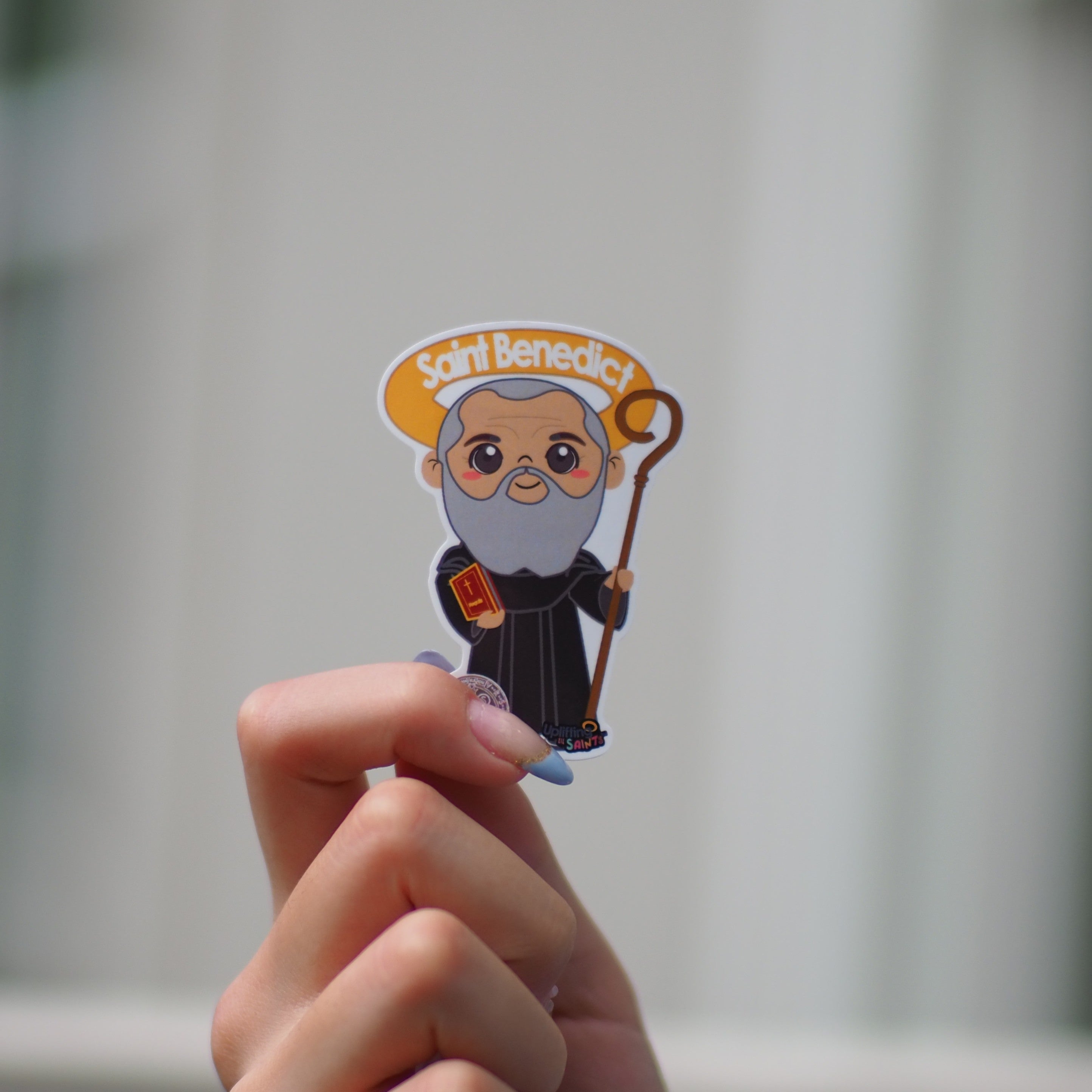 Uplifting Lil Saints Sticker (Pick your Favorite) (2.5 Inch Tall)