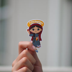 Uplifting Lil Saints Sticker (Pick your Favorite) (2.5 Inch Tall) – St Mary Magdalene