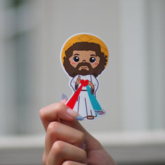 Uplifting Lil Saints Sticker (3.5 Inches Tall) – Jesus Divine Mercy