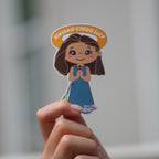 Bundle of Joy: 6 Packs of  24 Lil Saints Stickers (Bulk of 144 Stickers Total)