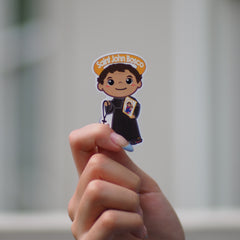 Uplifting Lil Saints Sticker (Pick your Favorite) (2.5 Inch Tall) – St John Bosco