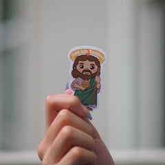 Uplifting Lil Saints Sticker (Pick your Favorite) (2.5 Inch Tall) – Saint Jude Thaddeus