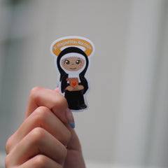 Uplifting Lil Saints Sticker (Pick your Favorite) (2.5 Inch Tall) – St Margaret Mary Alocoque
