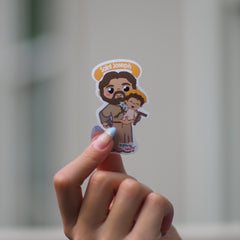 Stickers Uplifting Lil Saints Bundle Pack (2.5 Inches) – St Joseph / 1
