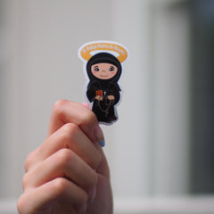 Uplifting Lil Saints Sticker (Pick your Favorite) (2.5 Inch Tall) – Saint Rafqa Pietra Ar-Rayes
