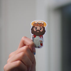 Uplifting Lil Saints Sticker (Pick your Favorite) (2.5 Inch Tall) – Saint Henry