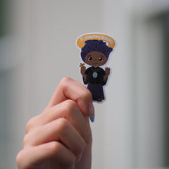 Uplifting Lil Saints Sticker (Pick your Favorite) (2.5 Inch Tall) – Saint Josephine Bakhita