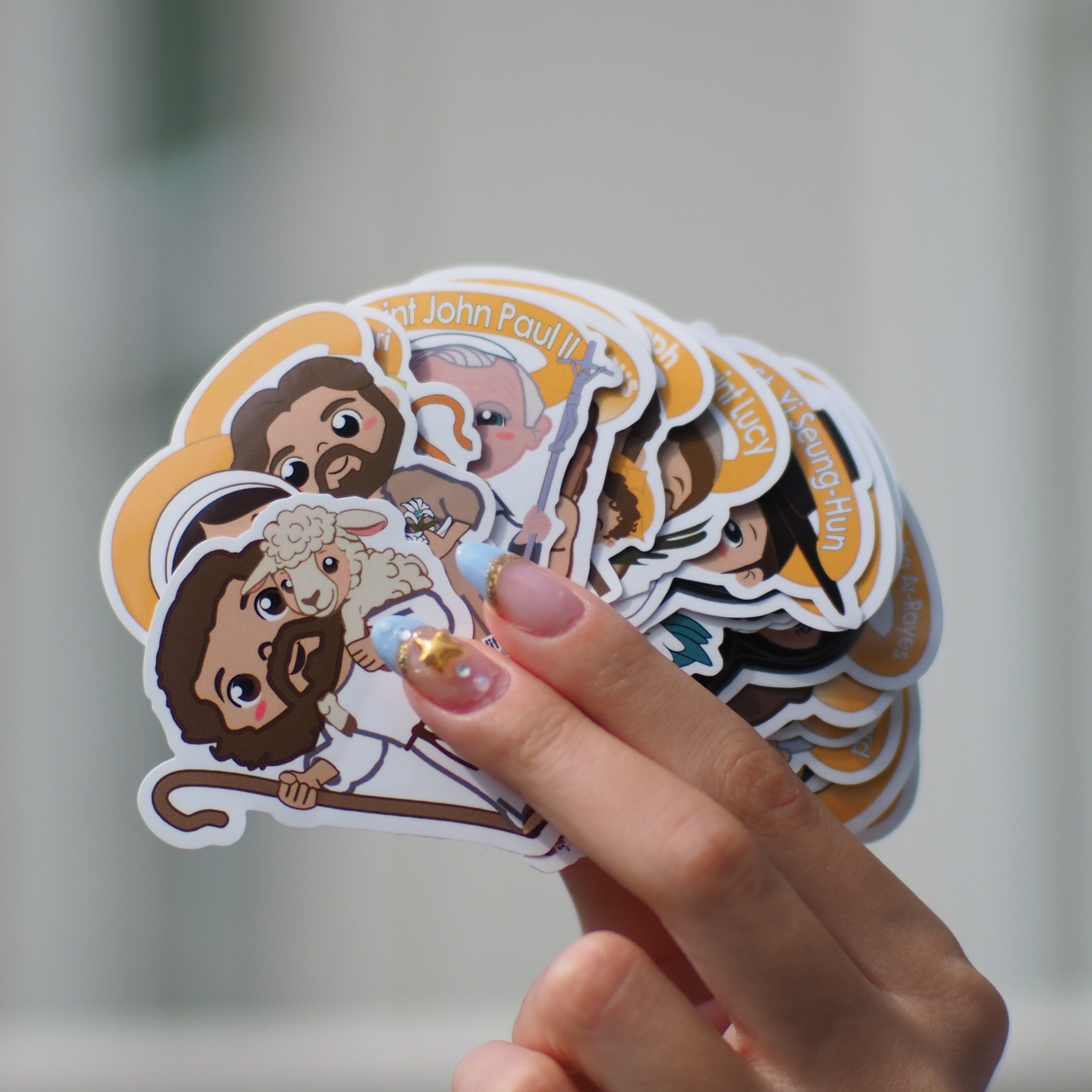 150 Stickers Uplifting Lil Saints Bundle Pack (2.5 Inches)