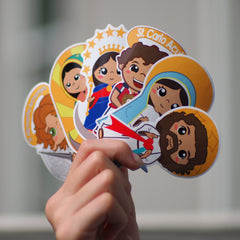 Uplifting Lil Saints Sticker Pack #1 (24 Pcs)