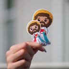 Uplifting Lil Saints Sticker (3.5 Inches Tall)