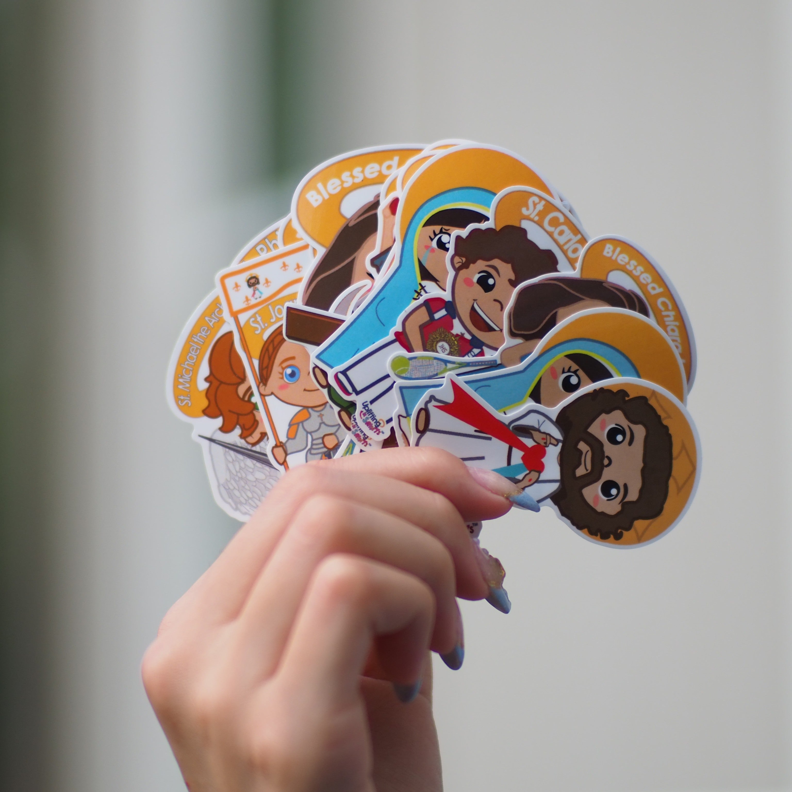 Uplifting Lil Saints Sticker Pack #1 (24 Pcs)