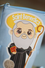 Telescopic Pencil bag canvas with Zipper, Uplifting Lil – St Benedict