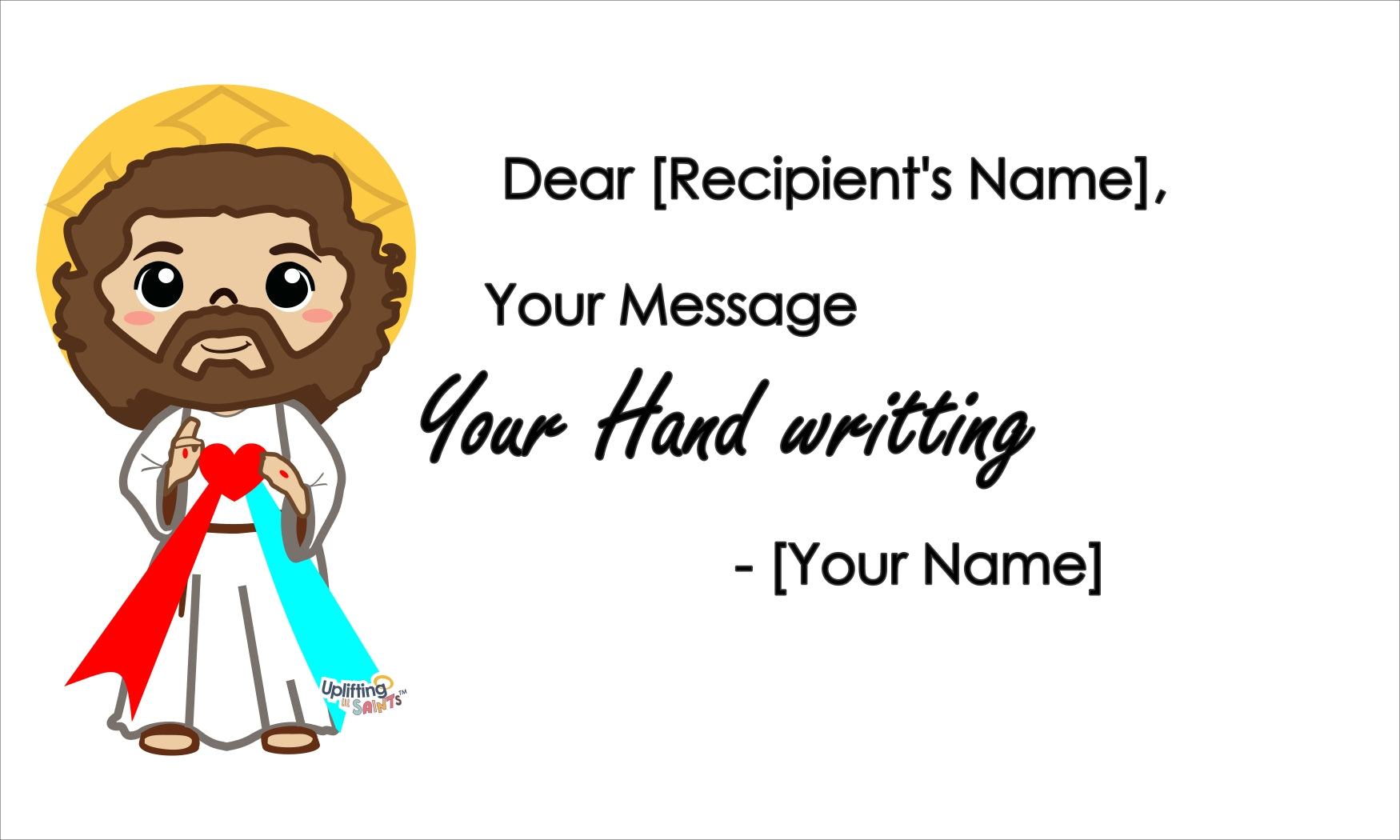 Personalized extra cute Gift Box: Virgin Mary or Jesus Collection for First Communion, Confirmation, or Baptism