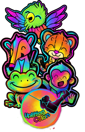 VBS RainForest Falls Fluorescent Pop Art DIGITAL DOWNLOAD