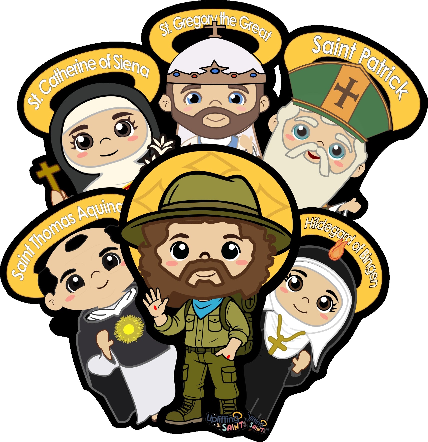 VBS Rainforest Falls Uplifting Lil Saints 6 POSTER PACK 5ft tall or 3ft tall