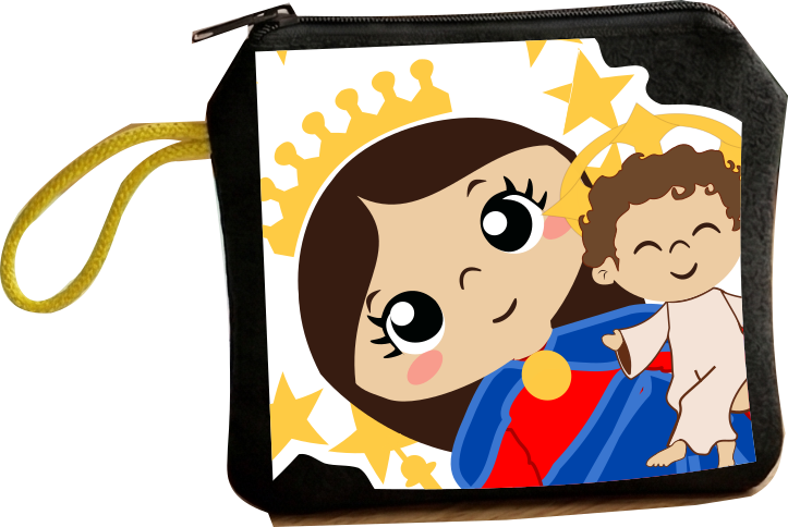 Felt Pouch 3.75" x 3.25" with Uplifting Print