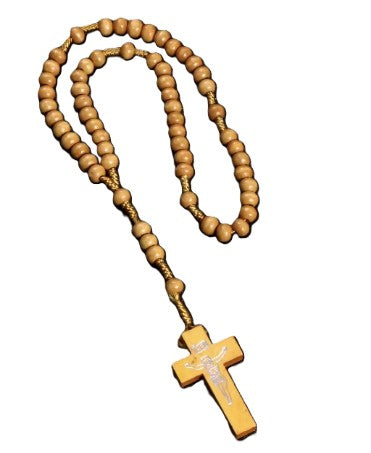 Rosary Uplifting beautifully crafted wood  Beads
