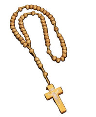 Rosary Uplifting beautifully crafted wood  Beads