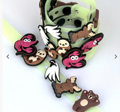 VBS Wristband Bracelet Sample.  Select your VBS Theme – True North Cute Bible Buddies / White