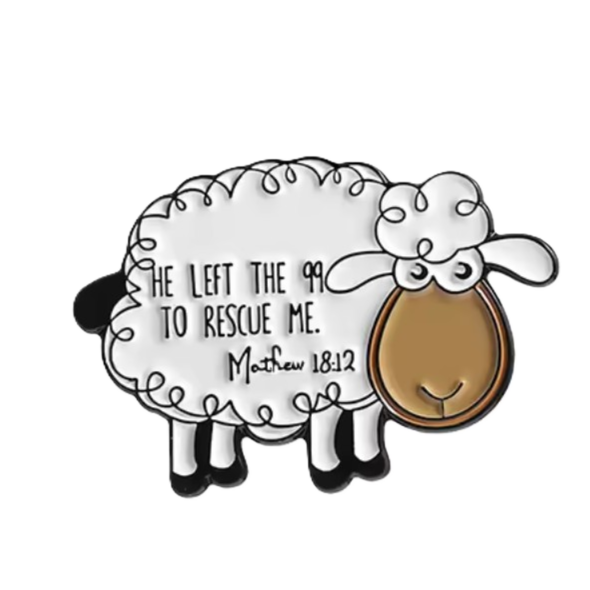 Faith & Style – Uplifting Medal Enamel Pin