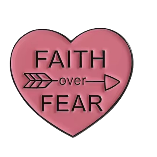 Faith & Style – Uplifting Medal Enamel Pin