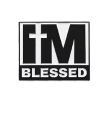Faith & Style – Uplifting Medal Enamel Pin – Im Blessed