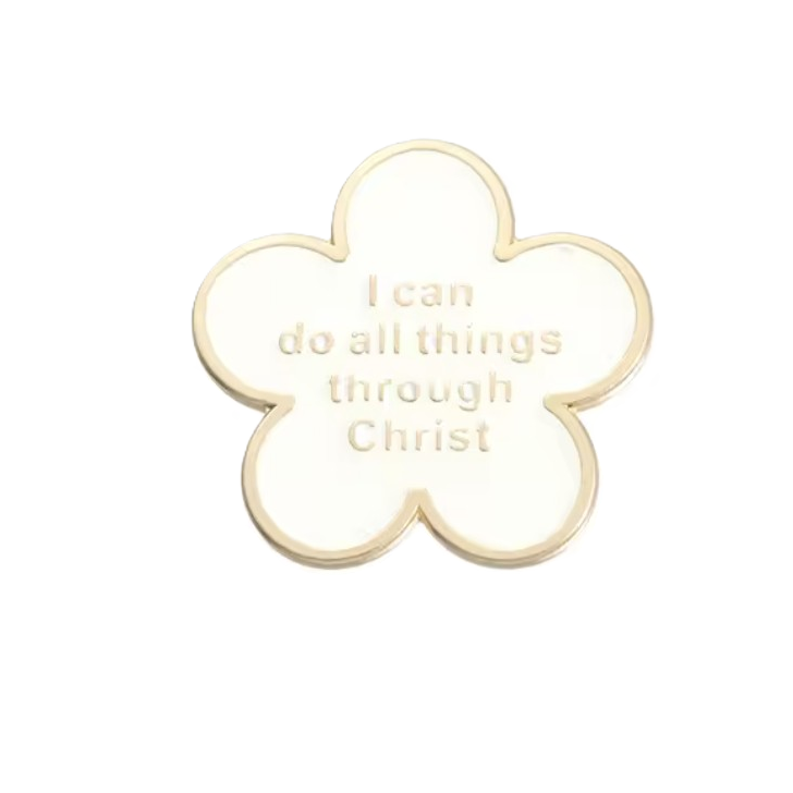 Faith & Style – Uplifting Medal Enamel Pin