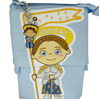 Telescopic Pencil bag canvas with Zipper, Uplifting Lil