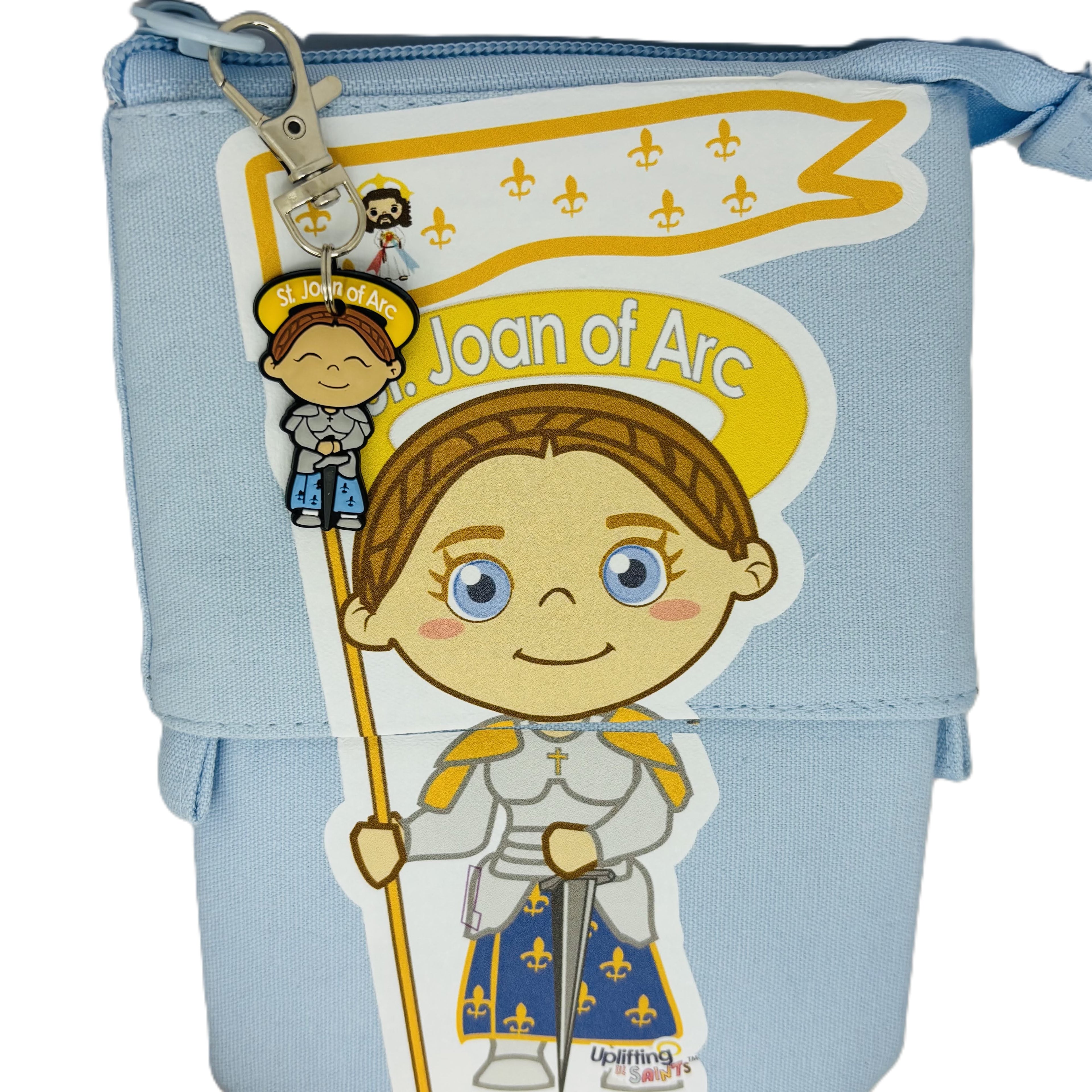 Telescopic Pencil bag canvas with Zipper, Uplifting Lil