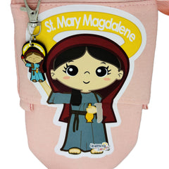 Telescopic Pencil bag canvas with Zipper, Uplifting Lil – St Mary Magdalene