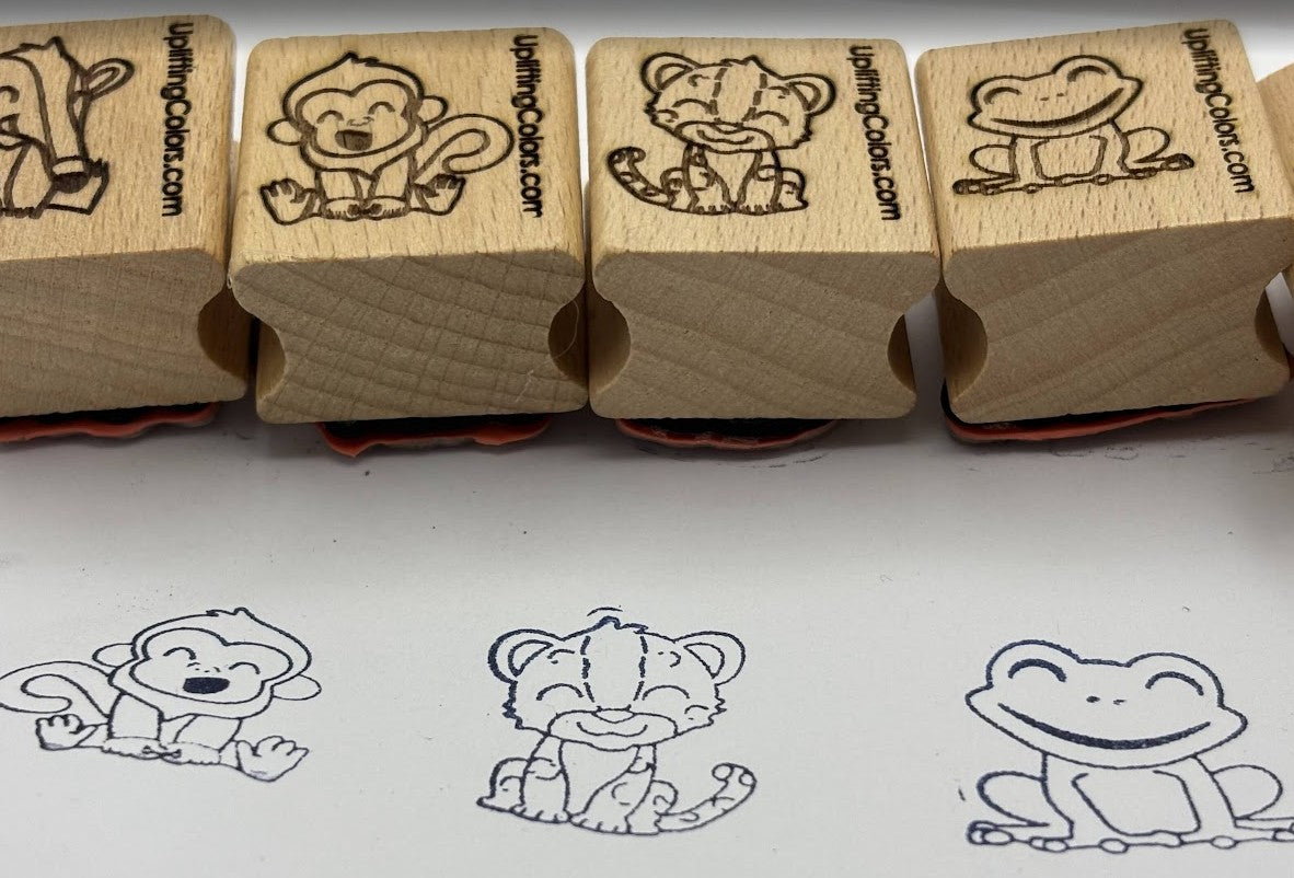 Uplifting Bible Buddies STAMPS – VBS Rainforest 5-Pack