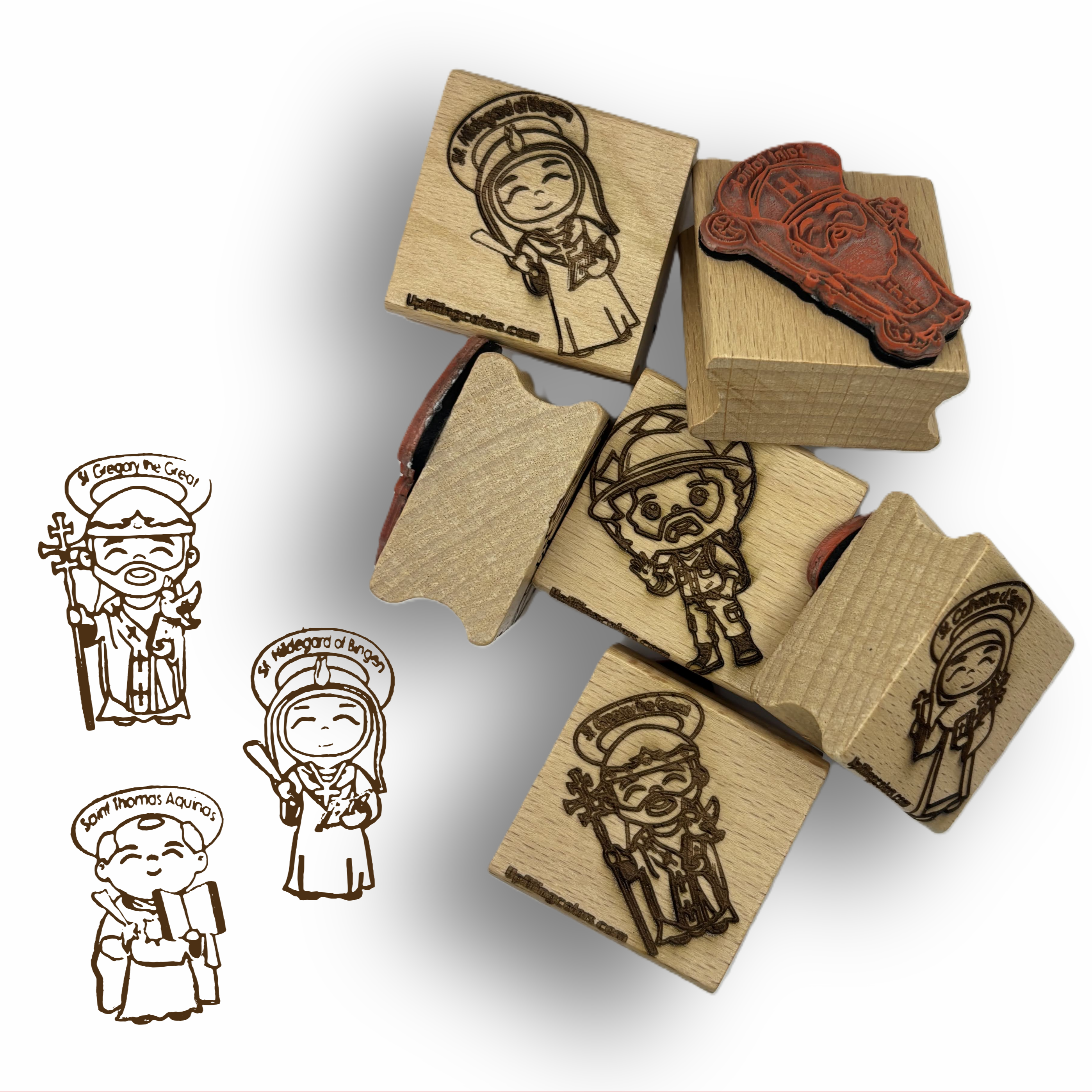 VBS Rainforest Falls STAMPS – Uplifting Lil Saints 6-Pack