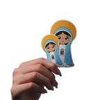 Bundle of Joy: 6 Packs of  24 Lil Saints Stickers (Bulk of 144 Stickers Total)