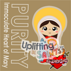 Hearts of Jesus, MAry & Saint Joseph DIGITAL DOWNLOAD UpliftingLilSaints COMBO