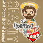 Hearts of Jesus, MAry & Saint Joseph DIGITAL DOWNLOAD UpliftingLilSaints COMBO