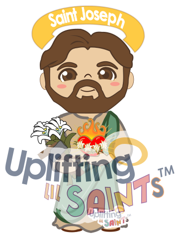 Hearts of Jesus, MAry & Saint Joseph DIGITAL DOWNLOAD UpliftingLilSaints COMBO