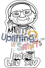 Uplifting Lil Pope Leo XIV DIGITAL DOWNLOAD