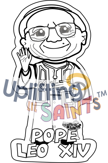 Uplifting Lil Pope Leo XIV DIGITAL DOWNLOAD