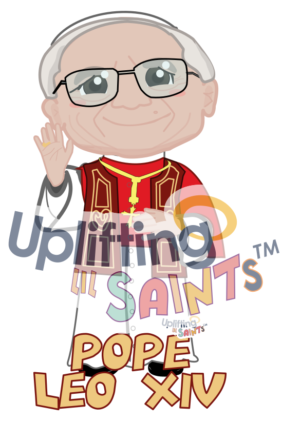 Uplifting Lil Pope Leo XIV DIGITAL DOWNLOAD