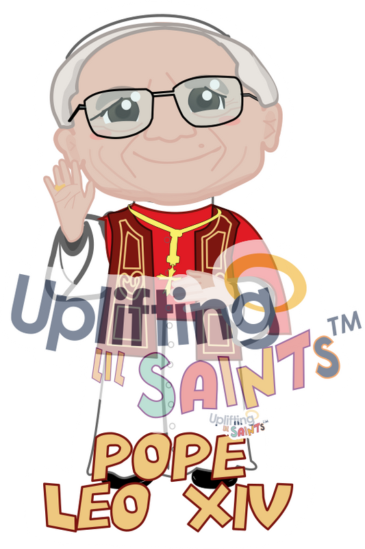 Uplifting Lil Pope Leo XIV DIGITAL DOWNLOAD