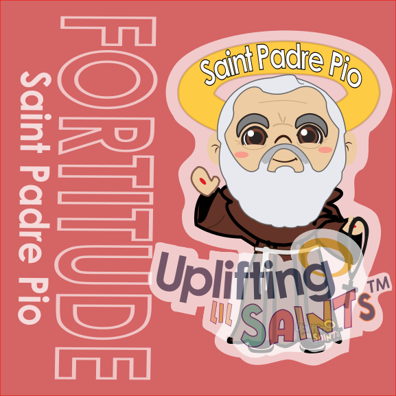 Saint Padre Pio DIGITAL DOWNLOAD UpliftingLilSaints
