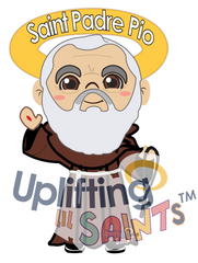 Saint Padre Pio DIGITAL DOWNLOAD UpliftingLilSaints