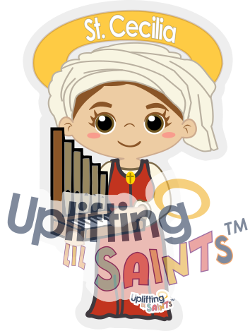 Saint Cecilia DIGITAL DOWNLOAD UpliftingLilSaints
